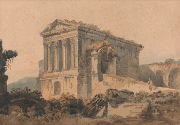 Clitumno temploma, Róma, Piranesi után